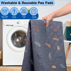 2026 Elite Series Printed Mesh Pet Pad Ultra-Breathable Quick-Dry Dog Pee Mat Thickened Multi-Layer High-Suction Training Pad Professional Cross-Border Pet Supply