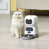 3.5L Smart Automatic Pet Feeder with Voice Recording & App Control, Programmable WiFi Food Dispenser for Small to Medium Dogs and Cats