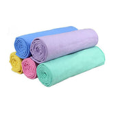 Ultra-Absorbent Synthetic Chamois Pet Towel - Quick-Dry Cooling Washcloth for Dogs & Cats - Large Multipurpose Grooming Wrap
