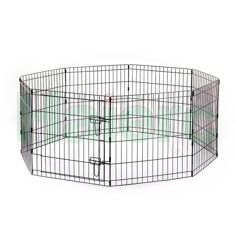 Heavy-Duty Indoor/Outdoor Pet Playpen Durable 24" x 36" Modular Pet Fence Secure Exercise Pen for Dogs, Rabbits, and Small Animals Anti-Climb Safety Design