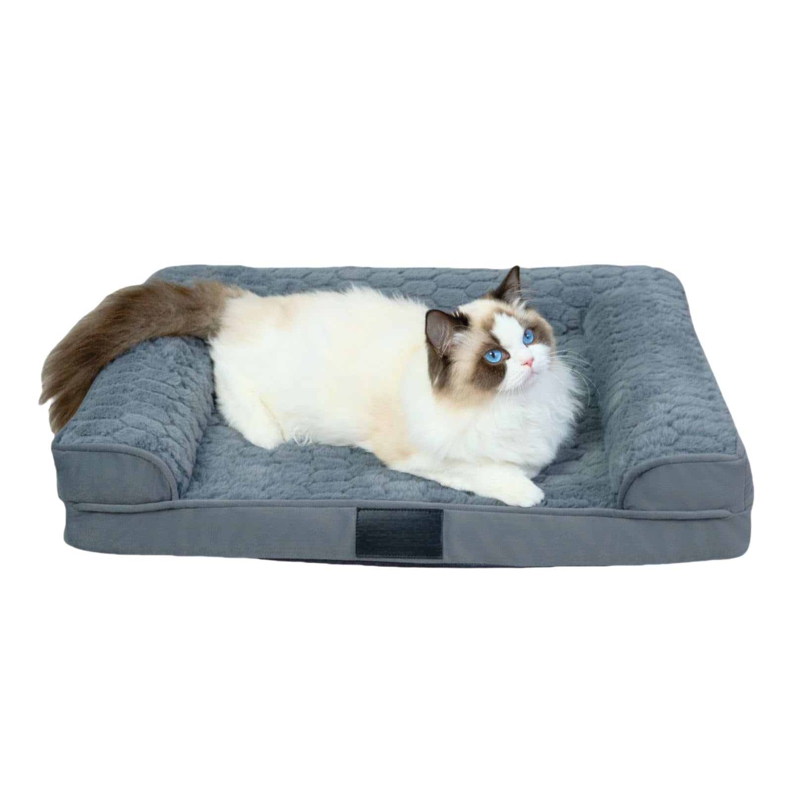 Orthopedic Memory Foam Dog Bed Stain-Resistant Washable Pet Mat with Removable Cover for Joint Support & Deep Sleep